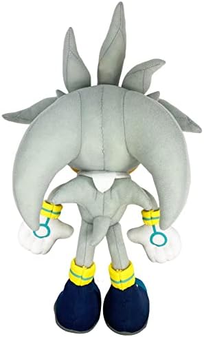 Great Eastern GE-98960 Sonic The Hedgehog 13" Plush Doll, Silver