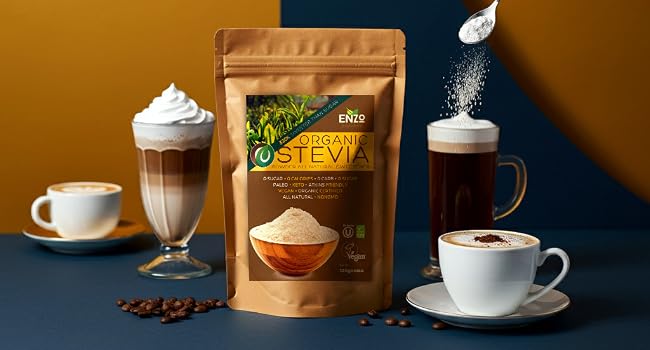 drink with enzo stevia powder