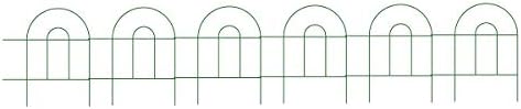 Origin Point Gard'n Border Round Folding Fence, Green, 10-Inch x 10-Feet