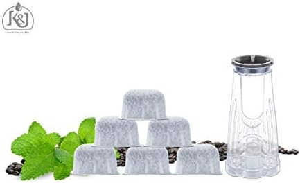 Keurig Filter Holder - Includes Side Reservoir Tall Filter Handle and 6-pack of Water Filters Cartridges. Fits any Keurig Coffee Machine with Side Reservoir