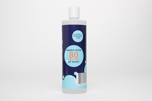 Concentrate, 16 Fl Oz Liquid Cleaning Solution for Mask, Hose, and Accessories - CPAP Cleaning Supplies - Alcohol, Fragrance