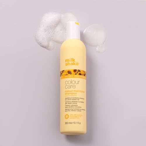 milk_shake color maintainer shampoo | for color-treated hair | sulfate-free formula with milk proteins and sunflower seed extract to help preserve