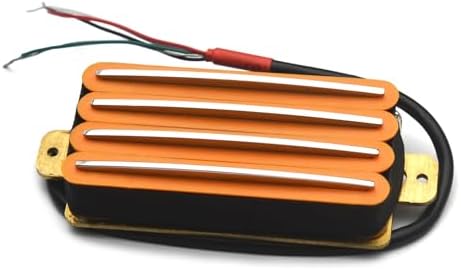 SAPHUE 2-Dual Blade Electric Guitar High Output Track Type Four Coil Humbucker Pickup Black