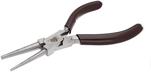 The Beadsmith Vintaj Loop Rite Pliers – Make Perfect Wire Loops in 7 Sizes (2–8mm), Jewelry Making Tool for Jump Rings