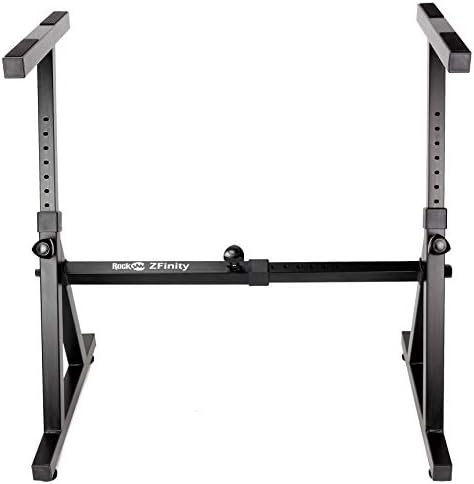 RockJam RJX29 Adjustable X Frame Keyboard Stand with Locking Straps