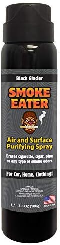 Smoke Eater Odor Eliminator Spray & Air Freshener, Lavender, 4 oz | Cigarette, Cigar, Cannabis & Tobacco, For Car, Home, Clothes, Travel Size, Tea Tree Oil Formula, Non-Aerosol Pump Spray