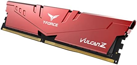 TEAMGROUP T-Force Vulcan Z DDR4 16GB Kit (2x8GB) 3200MHz (PC4-25600) CL16 Desktop Memory Module Ram (Gray) - TLZGD416G3200HC16CDC01