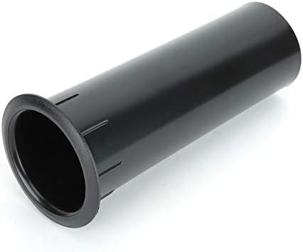 Acogedor Speaker Port Tubes for Bass Enhancer, Subwoofer Air Ports Repalcement & DIY Parts 50mm x 141mm Speaker Cabinet Port Tube, 2-Pack(Black)