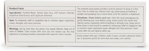 Xlear Max Natural Nasal Spray with Xylitol, 1.5 fl oz (Pack of 4) | Strong Formula with Capsicum and Aloe Vera for Servere Sinus Pressure Relief, Nasal Decongestant, Headache, Dry Nose