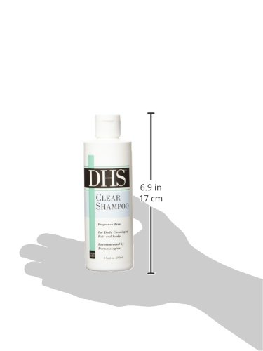 DHS Clear Shampoo For Daily Cleasing Of Hair And Shampoo, 8 Fl Oz
