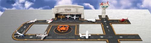 Hot Wings Planes SR-71 Blackbird (Without Drone) with Connectible Runway Die Cast Plane in Aviation Museums Nationwide, Black