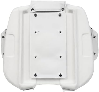 Wise 8WD1007-3-710 Captains Chair with Cushions and Mounting Plate, White
