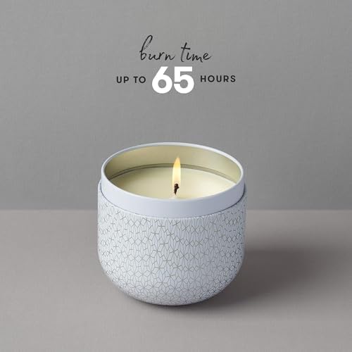 Capri Blue Scented Candle with Muse Tin Holder - Luxury Candles for Home Scented with Tropical Fruits & Sugared Citrus - Long Lasting Soy Wax Blend