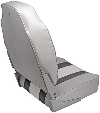 Wise Classic Stripe High Back Boat Seat