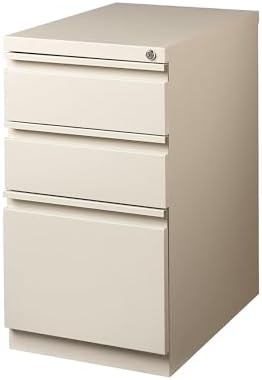 Staples 3-Drawer Vertical File Cabinet, Letter Size Documents, Lockable, 19.88" D x 15" W x 27.75" H, Black