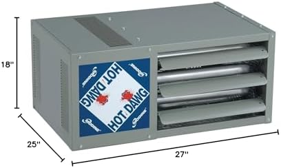 Modine Hot Dawg Gas Fired Unit Heater Propane 75000 BTU