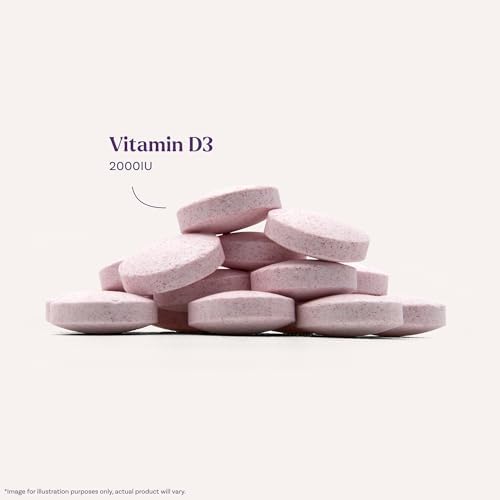 Natrol Vitamin D3 2, 000 IU Fast Dissolve, Bone & Joint Health, 90 Tablets | Dietary Supplement for Immune, Bone and Joint Health