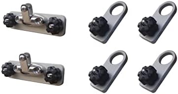 Brocraft Universal Boat Track Bimini Top Mount for Lund, Tracker Versatrack, Ranger, Lowe, G3, Starcraft