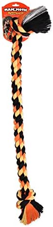 Mammoth Flossy Chews Color Rope Tug – Premium Cotton-Poly Tug Toy for Dogs – Interactive Dog Rope Toy – Tug Dog Chew Toy