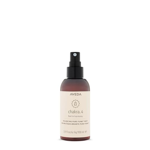 Aveda Chakra 4 Balancing Pure-Fume Mist: Heart | Body & Room Spray | Balances Power Chakra | With Sandalwood, Organic Mandarin & Palmarosa, 3.4 Fl Oz