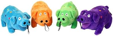 Multipet Polka Plush Pig Dog Toy3