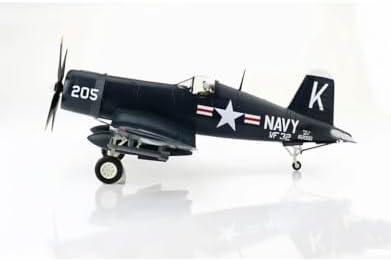 for Hobby Master for USN F4U-4 for Corsair VF-32 USS Leyte 1:48 1950 Medal of Honor White 205/82050 Model Display Collection Gift
