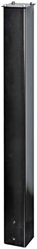 Mail Boss 7506 Mail Manager Security Mailbox and 7121 Mounting Post, Black