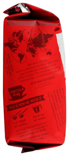 Equal Exchange Organic Coffee, Whole Bean French Roast 10 Oz (Pack of 6)