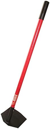 Bully Tools 7-Gauge Field Hoe with Fiberglass Handle – Heavy Duty Garden Hoe for Weeding, Cutting, & Soil Turning – Durable Steel Head
