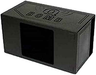 QPower QBOMB Single 12-Inch Speaker Box – Side-Ported Design with Black Bed Liner – Compatible with Kicker L7 Subwoofer
