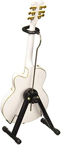 Axe Heaven BS-091 Brian Setzer White Hollow Body Mini Guitar