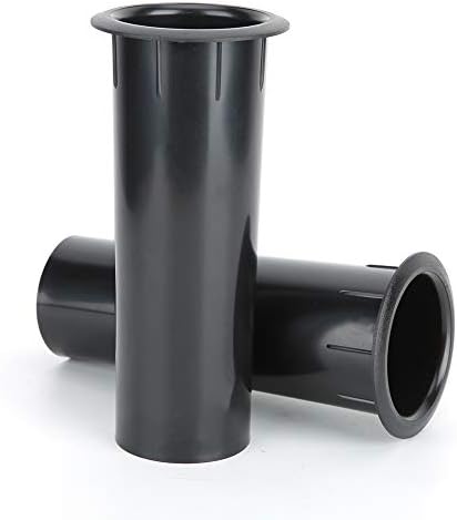 Acogedor Speaker Port Tubes for Bass Enhancer, Subwoofer Air Ports Repalcement & DIY Parts 50mm x 141mm Speaker Cabinet Port Tube, 2-Pack(Black)