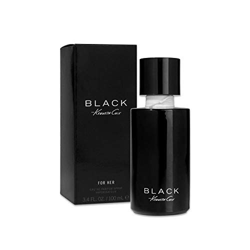 Kenneth Cole Black for Her Eau de Parfum Spray Perfume for Women, Warm, Fresh, Feminine and Botanical Scent, Notes of Lush Florals, Citrus, Sandalwood