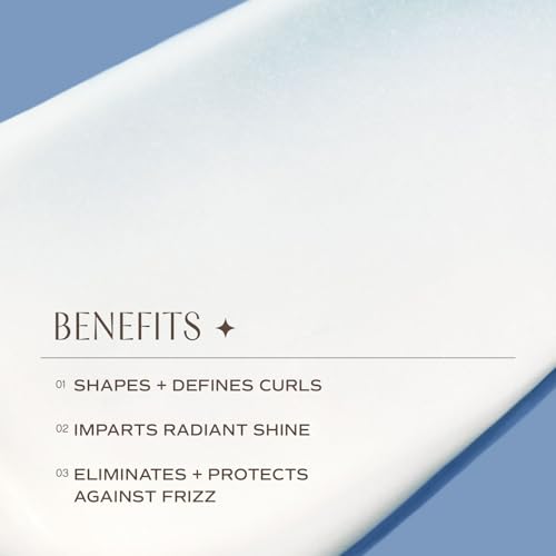 INNERSENSE Organic Beauty - Quiet Calm Curl Control Leave-In Cream (10oz) | Leave-In Curl Styler | Detangles, Tames Frizz + Defines Curls Without Weight | Non-Toxic, Cruelty-Free, Clean Haircare