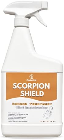 Cedarcide Indoor & Outdoor Scorpion Treatment Kit (Large) - Cedar Oil Pest Control Sprays - Kills & Repels Scorpions and Other Pests Guaranteed in