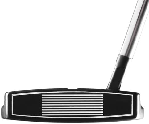Orlimar Golf F4 Mallet Mid Length Putter, Black, Right Handed, 38" | Counter Balanced, 16" Long Oversize Putter Grip, Headcover Included