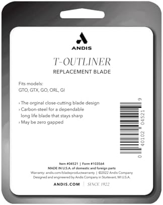 ANDIS One T-Outliner Blade Set 04521-GTO