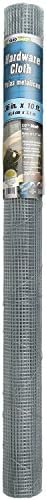 YARDGARD 1/2 Inch Mesh Welded Wire Fence, Hardware Cloth, 19 Gauge Galvanized Steel For Garden Protection, Cage Fencing, Chicken and Rabbit Barriers, and Crafts, 36 Inches x 5 Feet