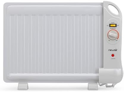 NewAir Portable Space Heater for Indoor Use | Ideal Heater for Bedroom, Office or Under Desk | Electric, Energy Efficient and Noiseless