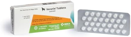 INCURIN (Estriol) Tablets for Dogs, 1-mg, 30 Tablets