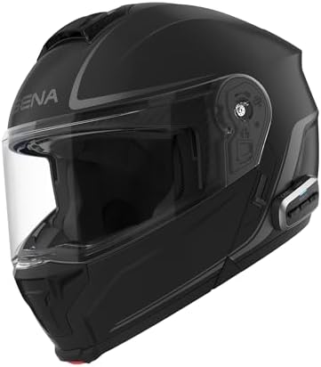 Sena OUTRUSH 2 Modular Smart Motorcycle Helmet with Bluetooth Connectivity and Mesh Intercom Communication