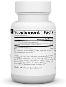 Source Naturals Zeaxanthin with Lutein, Antioxidant Eye Support* - 10 mg - 30 Capsules