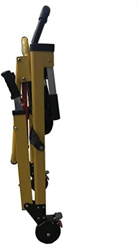 LINE2design EMS Stair Chair 70015-Y - Mobility Chair for Medical Emergency Patient Transfer - 2-Wheel Deluxe Evacuation Chair - Ambulance Transport