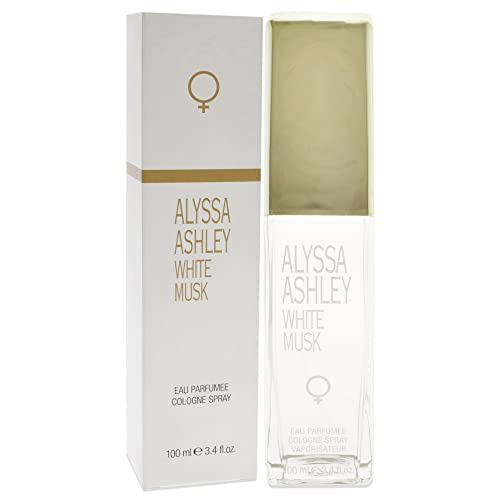 Alyssa Ashley Musk - Perfume for Men and Women with Citrus and Sicilian Bergamot - Long Lasting - Womens Fragrances - 3.4 oz Cologne Spray