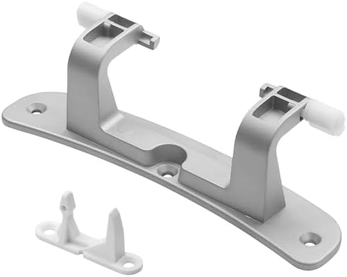 Upgraded 134550800 Affinity Washer Door Hinge with Bushings & 131763310 Striker Kit - Compatible with Frigidaire, Kenmore, Electrolux