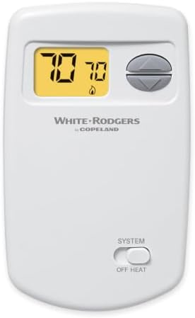 White-Rodgers 70 Series Classic, Non-Programmable, Thermostat, 1E78-140
