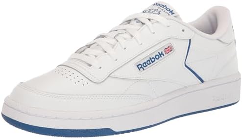 Reebok Club C 85 Mens Tennis Shoes, Casual Fashion White Sneakers for Men