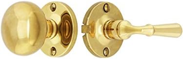 Deltana SDL980U19 Storm Door Latch with A Round Rose 7/8-Inch to 1-3/8-Inch Door Thickness