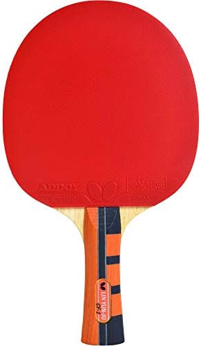 Butterfly Lin Yun-Ju Shakehand Ping Pong Paddle - Lightweight & Offers A High Degree of Control for Developing Table Tennis Players - Recommended