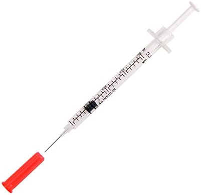 Brandzig U-40 Pet Insulin Syringes 29G 1cc 1/2" 100-Pack